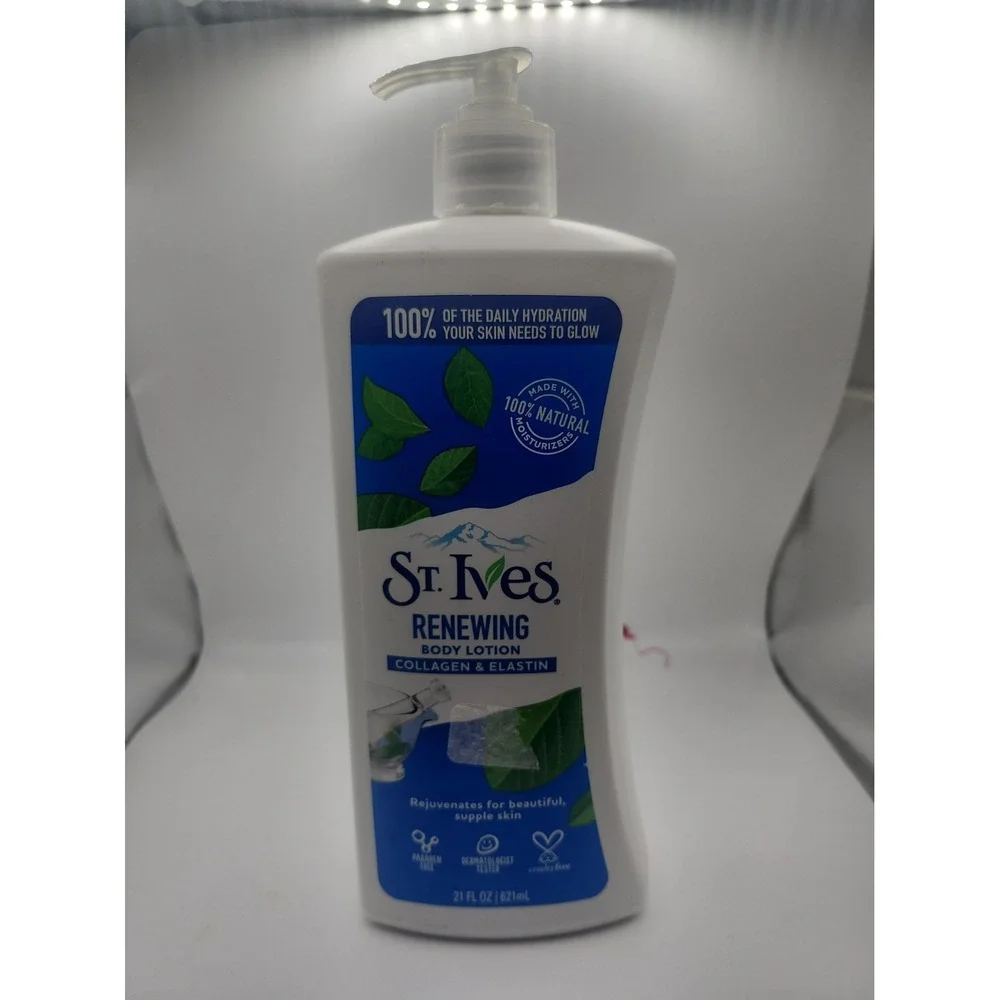St. Ives, Body Lotion, Renewing, Collagen & Elastin, 21 fl oz (621 ml)